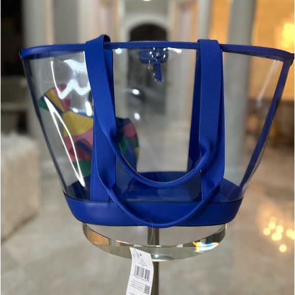 NWT Kate Spade What A Catch Top Handle Clear Fish Tote - Picture 5 of 10